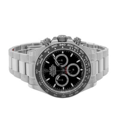 Rolex Daytona 40mm Stainless Steel Black Dial Black Bezel 126500