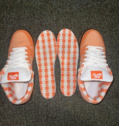 Size 10 - Nike Sb Dunk Concepts Orange Lobster Dunk