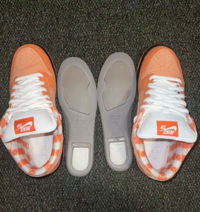 Size 10 - Nike Sb Dunk Concepts Orange Lobster Dunk