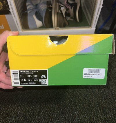 Size 10 - Nike Sb Dunk Concepts Orange Lobster Dunk