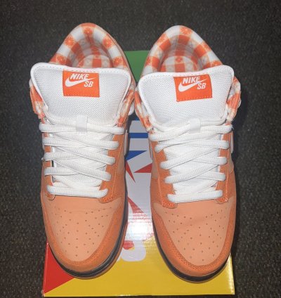 Size 10 - Nike Sb Dunk Concepts Orange Lobster Dunk