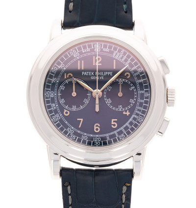 Patek Philippe Chronograph Platinum Chronograph Watch Ref 5070p