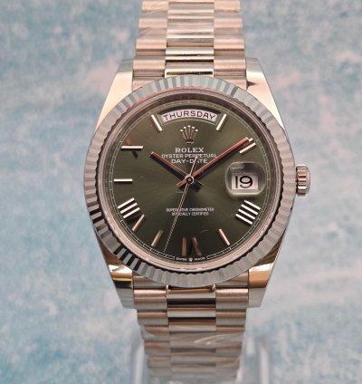 Rolex Day-date 40 2024 Brand New Full Set With White Tag important