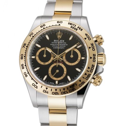 Rolex Daytona 40mm Steel And Yellow Gold Black Dial New Caliber 4131