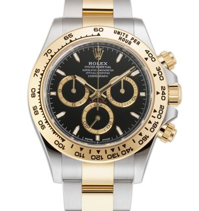 Rolex Daytona 40mm Steel And Yellow Gold Black Dial New Caliber 4131