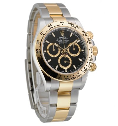 Rolex Daytona 40mm Steel And Yellow Gold Black Dial New Caliber 4131