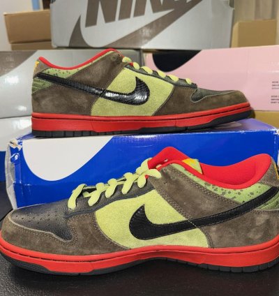 Size 10 5 - Nike Dunk Premium Sb Low Asparagus - 313170-302