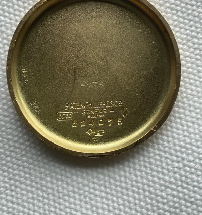 Patek Philippe Chronograph Ref 130 Raro Por Tener Agujas Negras Habitualmente De Oro