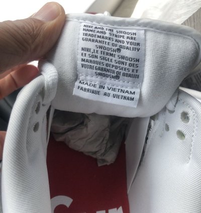 Supreme Sb Dunk Low Red White White Red Varsity Red
