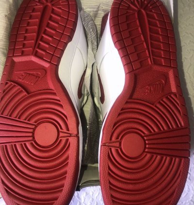 Supreme Sb Dunk Low Red White White Red Varsity Red