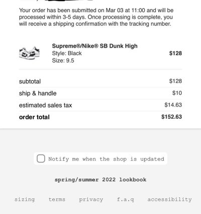 Supreme Sb High Dunks