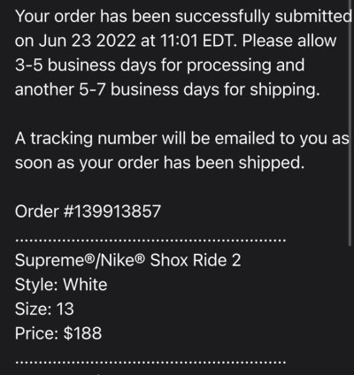 Supreme Shox Ride 2