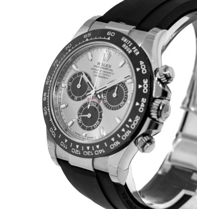 Rolex Daytona 40mm White Gold Slate Dial Black Ceramic Bezel 116519ln