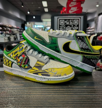Nike Dunk Low What The Duck Away University Of Oregon Pe