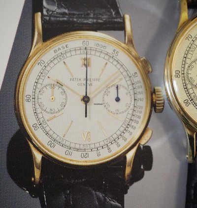 Patek Philippe Chronograph Ref Cal 130 Gold 18k 750 From 1950