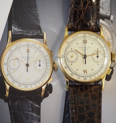 Patek Philippe Chronograph Ref Cal 130 Gold 18k 750 From 1950