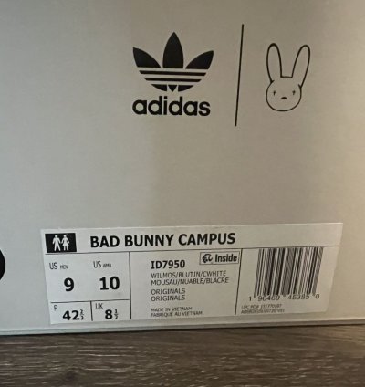 Bad Bunny Adidas Campus Moss Green