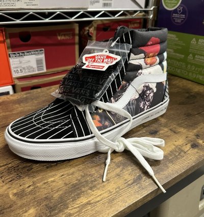 Supreme Vans Cdg Harold Hunter Sk8-hi