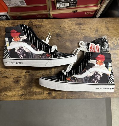Supreme Vans Cdg Harold Hunter Sk8-hi