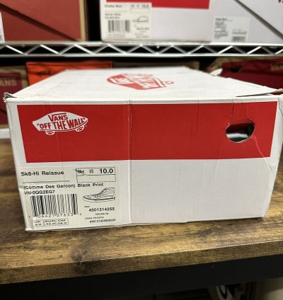 Supreme Vans Cdg Harold Hunter Sk8-hi