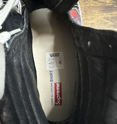 Supreme Vans Cdg Harold Hunter Sk8-hi