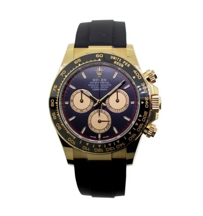 Rolex Daytona 40mm Yellow Gold Black Dial Black Bezel Paul Newman 126518