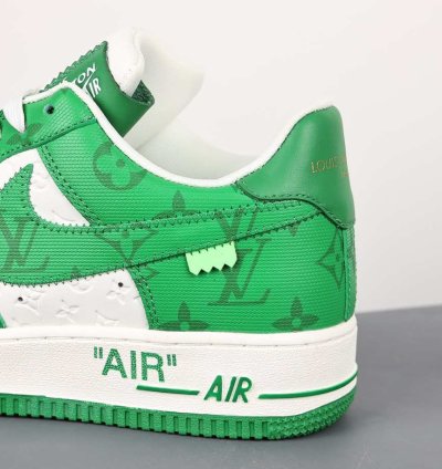 Air Force 1 Low By Virgil Abloh Green