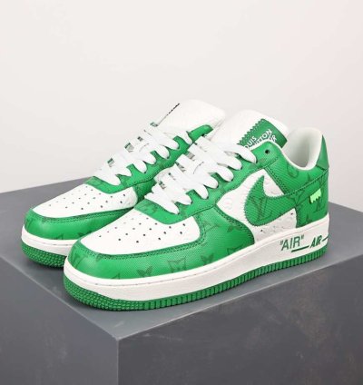 Air Force 1 Low By Virgil Abloh Green