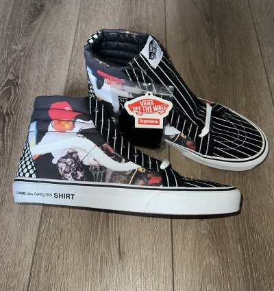 Supreme Vans Cdg Sk8-hi