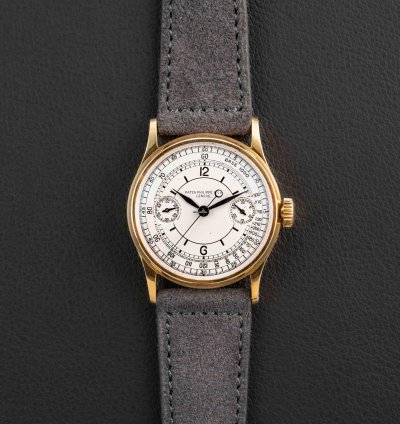 Patek Philippe Chronograph Vintage Sector Single-button 130j Chronograph