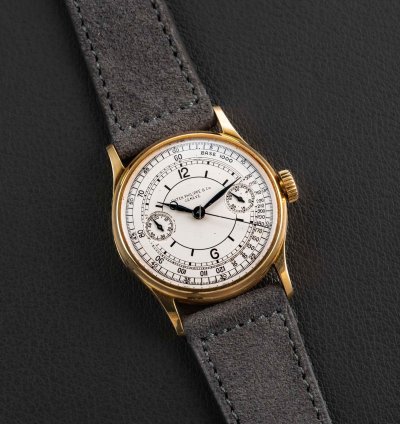 Patek Philippe Chronograph Vintage Sector Single-button 130j Chronograph