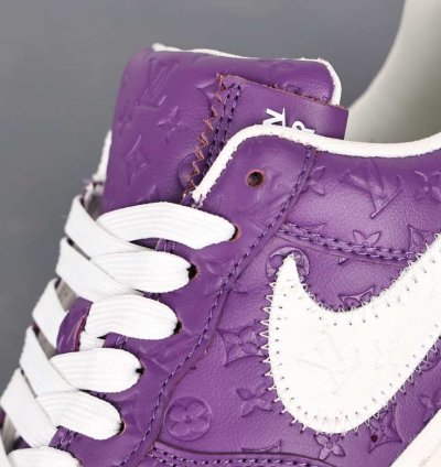 Air Force 1 Low Louis Vuitton Purple White