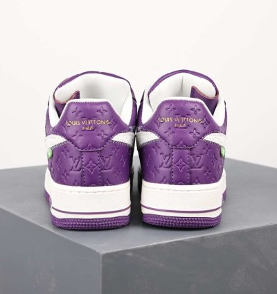 Air Force 1 Low Louis Vuitton Purple White