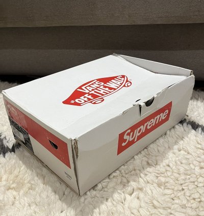 Supreme Vans Flies 2011 Burgundy White New Ds