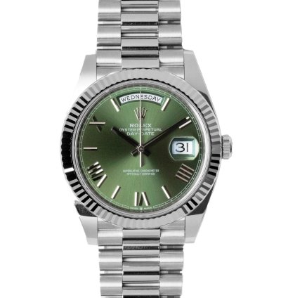 Rolex Day-date 40 2025 Day-date 40 Platinum Olive 228236