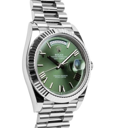 Rolex Day-date 40 2025 Day-date 40 Platinum Olive 228236