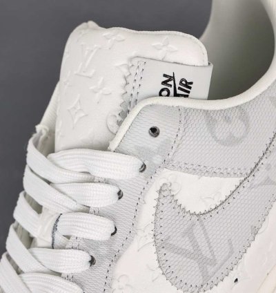 Air Force 1 Low Louis Vuitton White Grey