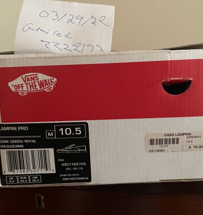 Supreme Vans Lampin Pro 2013 Edition