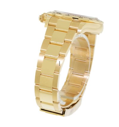 Rolex Daytona 40mm Yellow Gold Champagne Index Dial Gold Bezel 126508
