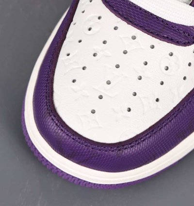 Air Force 1 Low Louis Vuitton White Purple