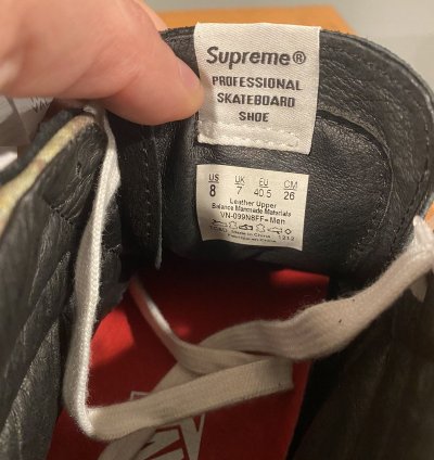 Supreme Vans Pcl High-top