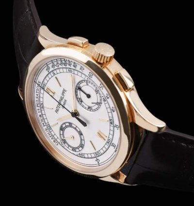 Patek Philippe Chronograph Yellow Gold Manual Mechanical Watch 39mm Chronograph