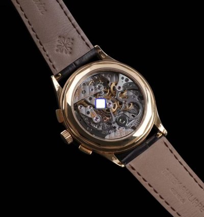 Patek Philippe Chronograph Yellow Gold Manual Mechanical Watch 39mm Chronograph