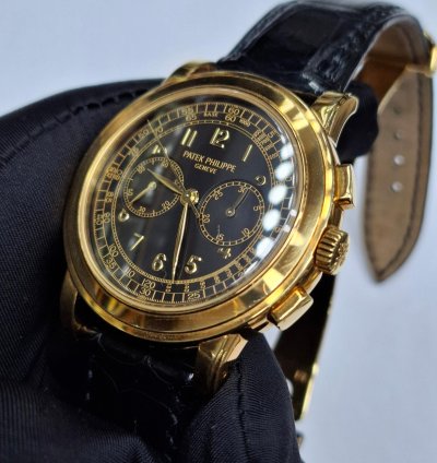 Patek Philippe Chronograph Yellow Gold Never Polished
