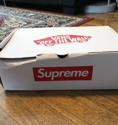 Supreme Vans Red Checkered Sk8-hi Pro Sz 11 5