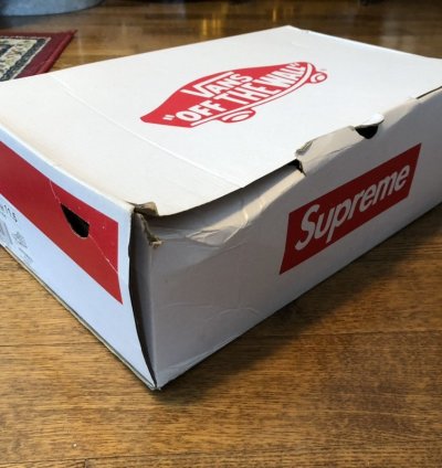 Supreme Vans Red Checkered Sk8-hi Pro Sz 11 5