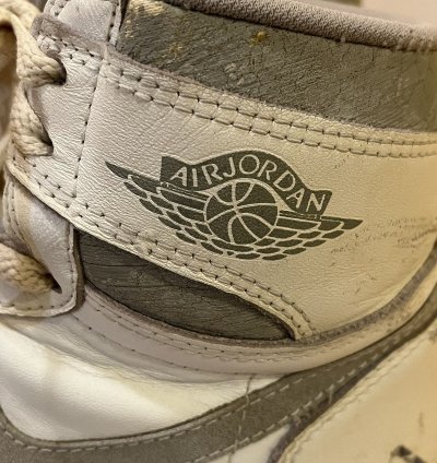 Air Jordan 1 Neutral Grey 1985 Vintage Nike Og