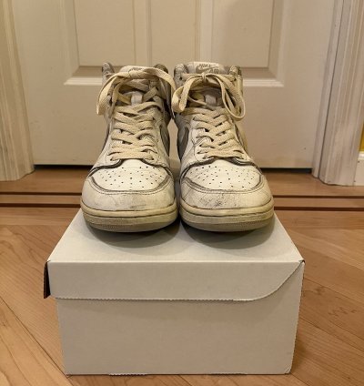Air Jordan 1 Neutral Grey 1985 Vintage Nike Og