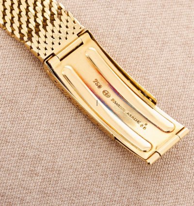 Patek Philippe Chronograph Yellow Gold Tasti Tondi Chronograph Watch Ref 1463 On Gay Freres Bracelet
