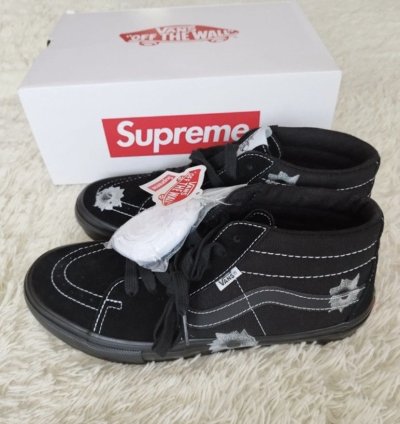 Supreme Vans Skate Grosso Nate Lowman